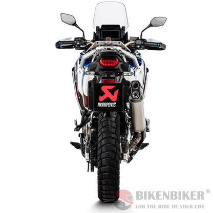 Honda CRF1100L Africa Twin Adventure Sports 2020+ - Slip-On Line (Titanium) - Akrapovič