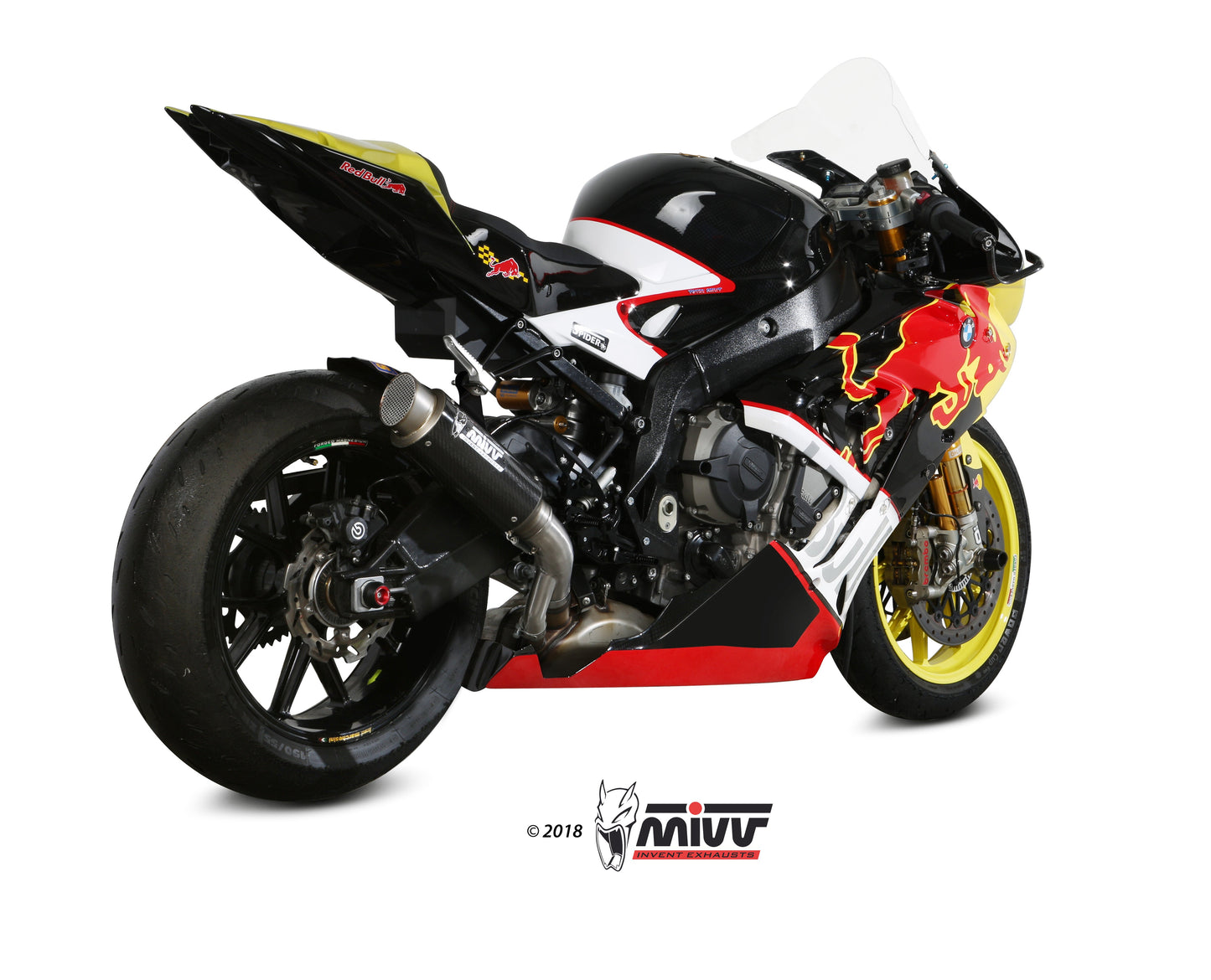 GP Pro Slip On Exhaust for BMW S1000RR (2017-2018) - Mivv