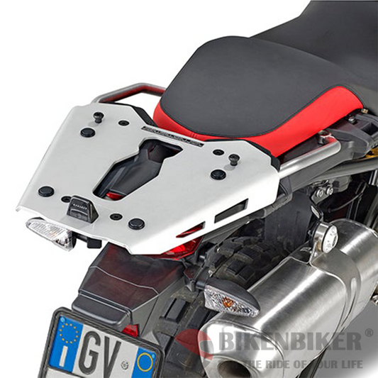 Specific Aluminium Rear Rack for MONOKEY® Top Cases for BMW F850GS and F750GS - Givi