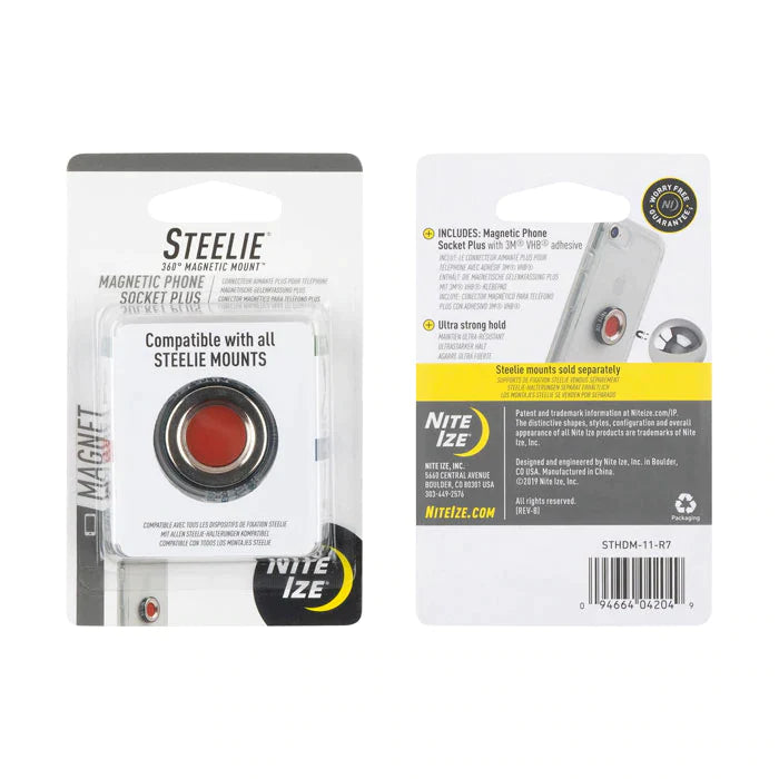 Steelie Holder Magnetic Socket 'Plus' - nite Ize