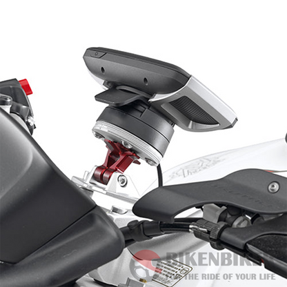 STTR40SM Aluminium Support to Install GPS Tom Tom Rider (40, 400, 410, 450, II, 500, 550) on S901A Smart Mount and S902A - Givi