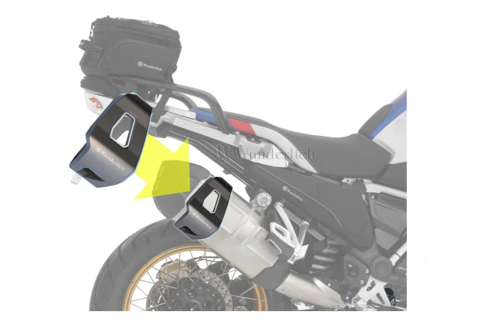 BMW R1200/1250GS Protection - Muffler Protector - Wunderlich
