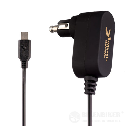 Compact Right Angle Din Hella Auxiliary Charger - Ultimateaddons