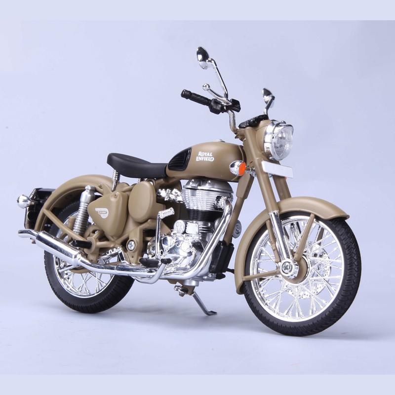 Royal Enfield Classic 500 Desert Storm 1 12 Scale Model Maisto Bikenbiker Chennai