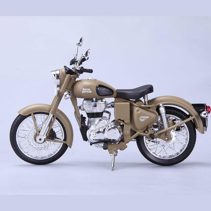 Royal Enfield Classic 500 Desert Storm 1:12 Scale Model - Maisto