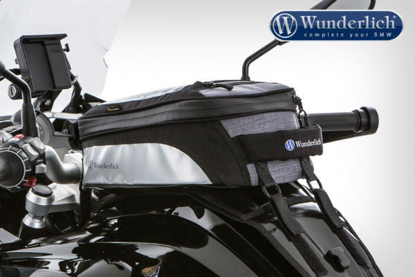 Tank Bag 7L Elephant Tour - Black+Silver - Bike 'N' Biker