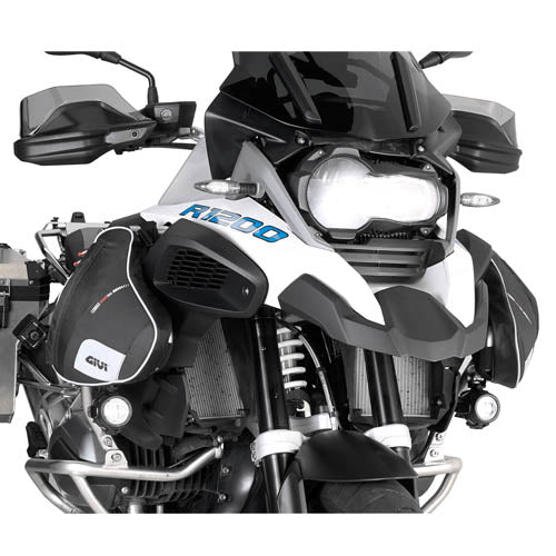 XS5112E , mounted on Original Engine Guard for BMW R1200GS Adventure (14 > 18) - Givi