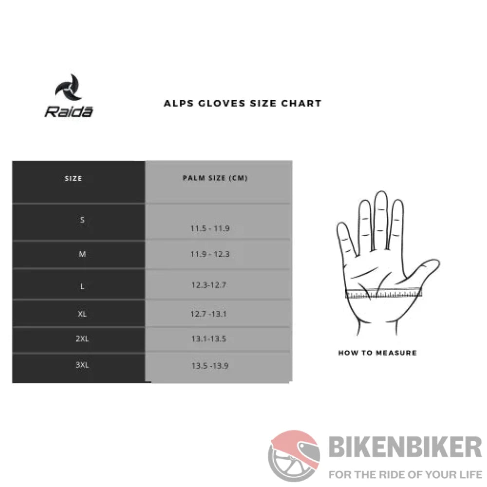 Alps Waterproof Gloves - Raida