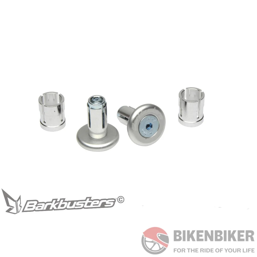 Bar End Plug - Barkbuster Silver Protection