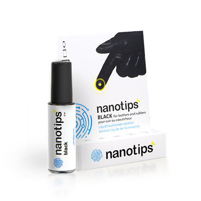 NANOTIPS Black - for Leather, Rubber, and Gortex