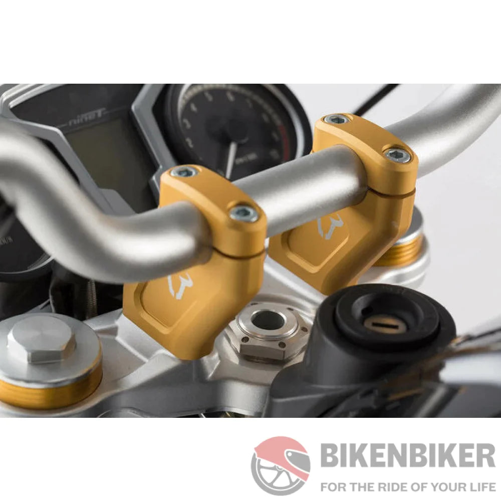 BMW R NineT Ergonomics - Barback Risers - SW-Motech – Bikenbiker Chennai