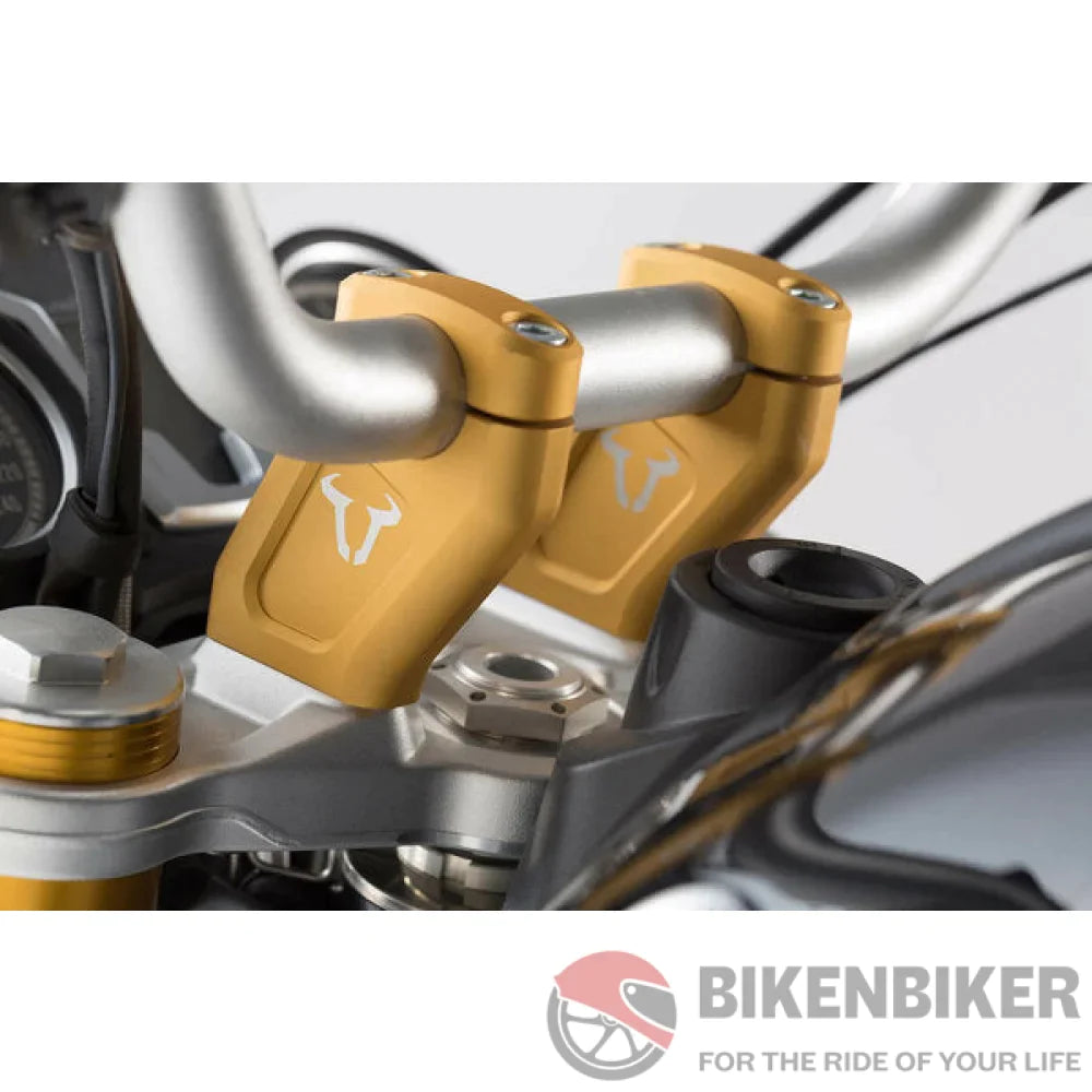 Bmw R Ninet Ergonomics - Barback Risers Sw-Motech Handlebar