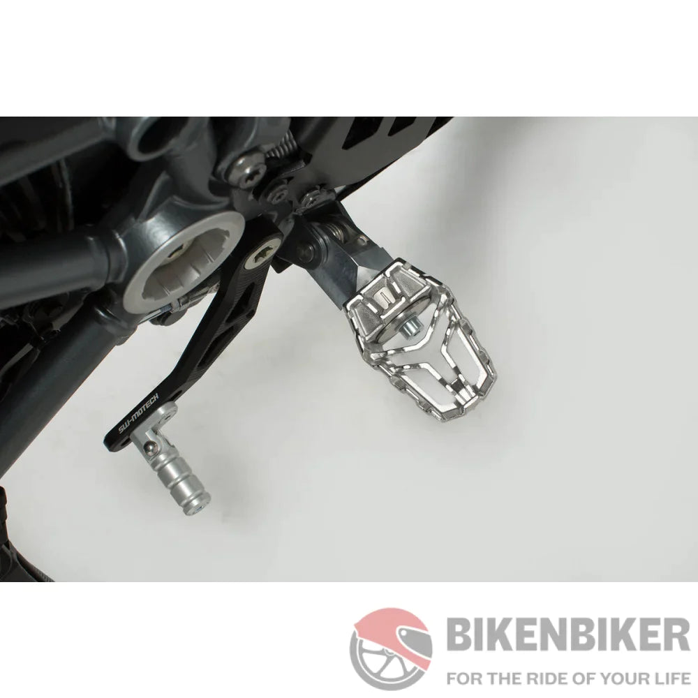 Bmw R1200/1250 Gs Ergonomics - Evo Footrest Kit- Sw-Motech Footpegs