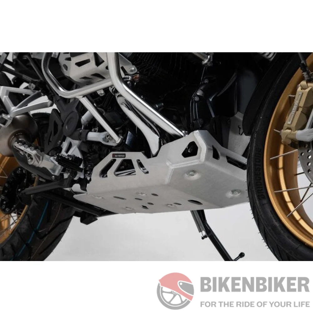 Bmw R1250 Gs/Gsa Protection - Sump Guard Sw-Motech Silver