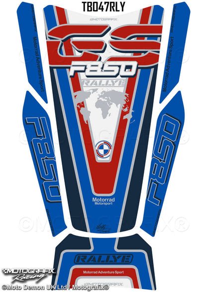BMW F850GS Adventure 2019 2020 Motorcycle Tank Pad Protector 3D Gel TB047RLY Motografix