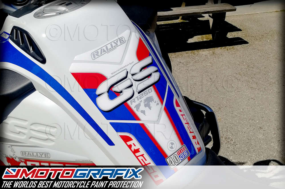 BMW R1250GS Adventure 2020 2021 Motorcycle Tank Pad Protector Motografix 3D Gel - Motografix