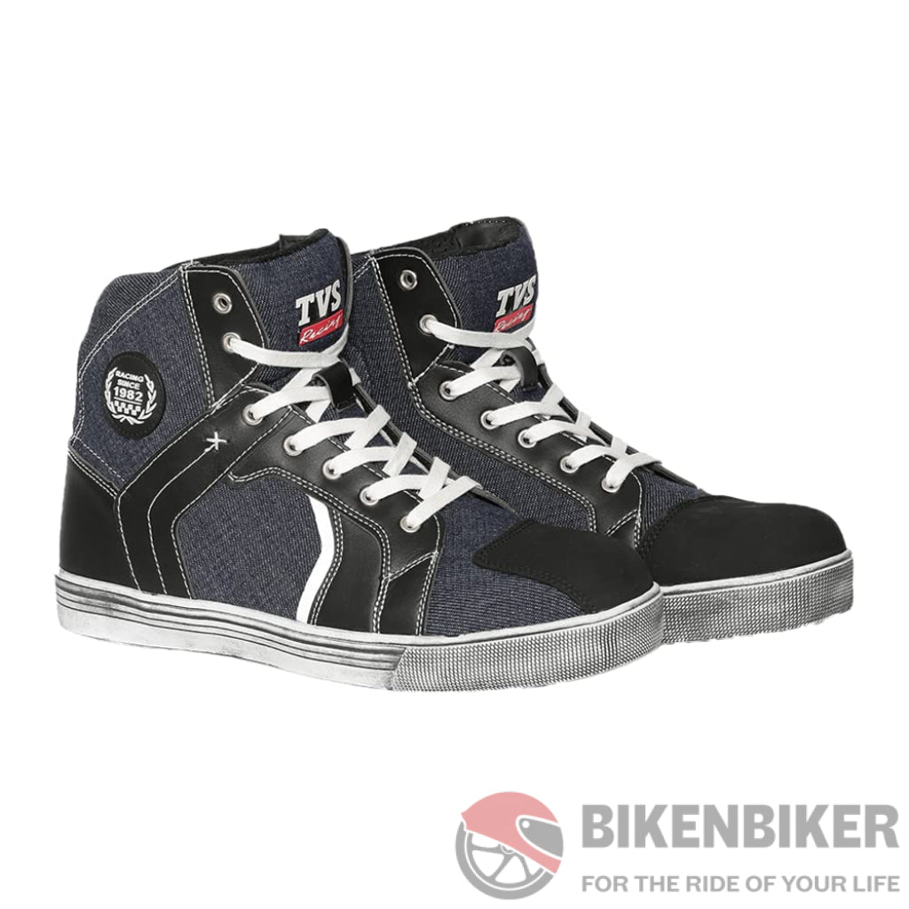 Tvs Racing Casual Shoe - Denim