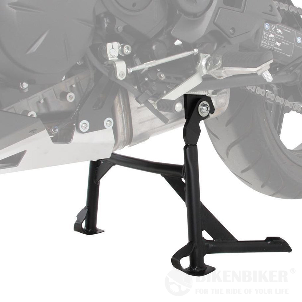 Kawasaki Versys 650 Ergonomics - Center Stand - Hepco & Becker