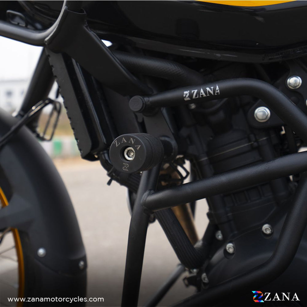 Crash Guard With Slider Texture Black Type-1 For Himalayan 452