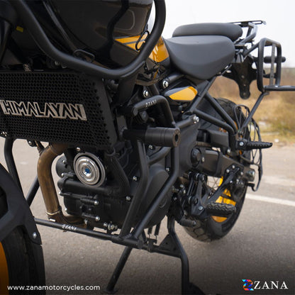 Crash Guard With Slider Texture Black Type-1 For Himalayan 452