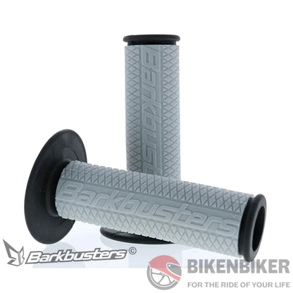 Diamond Grips - Barkbuster Grey On Black Handlebar