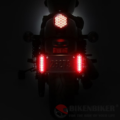Denali B6 Dual License Plate LED Aux Brake Lights Kit