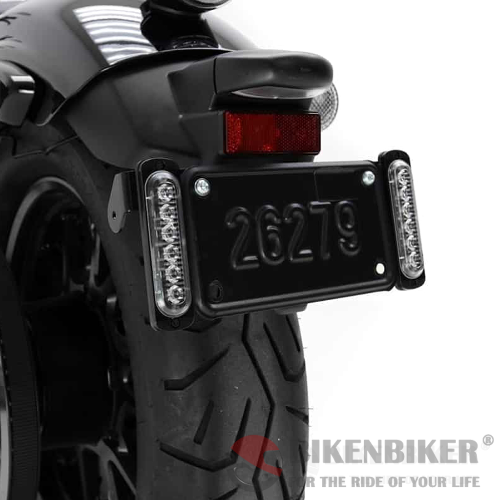 Denali B6 Dual License Plate LED Aux Brake Lights Kit