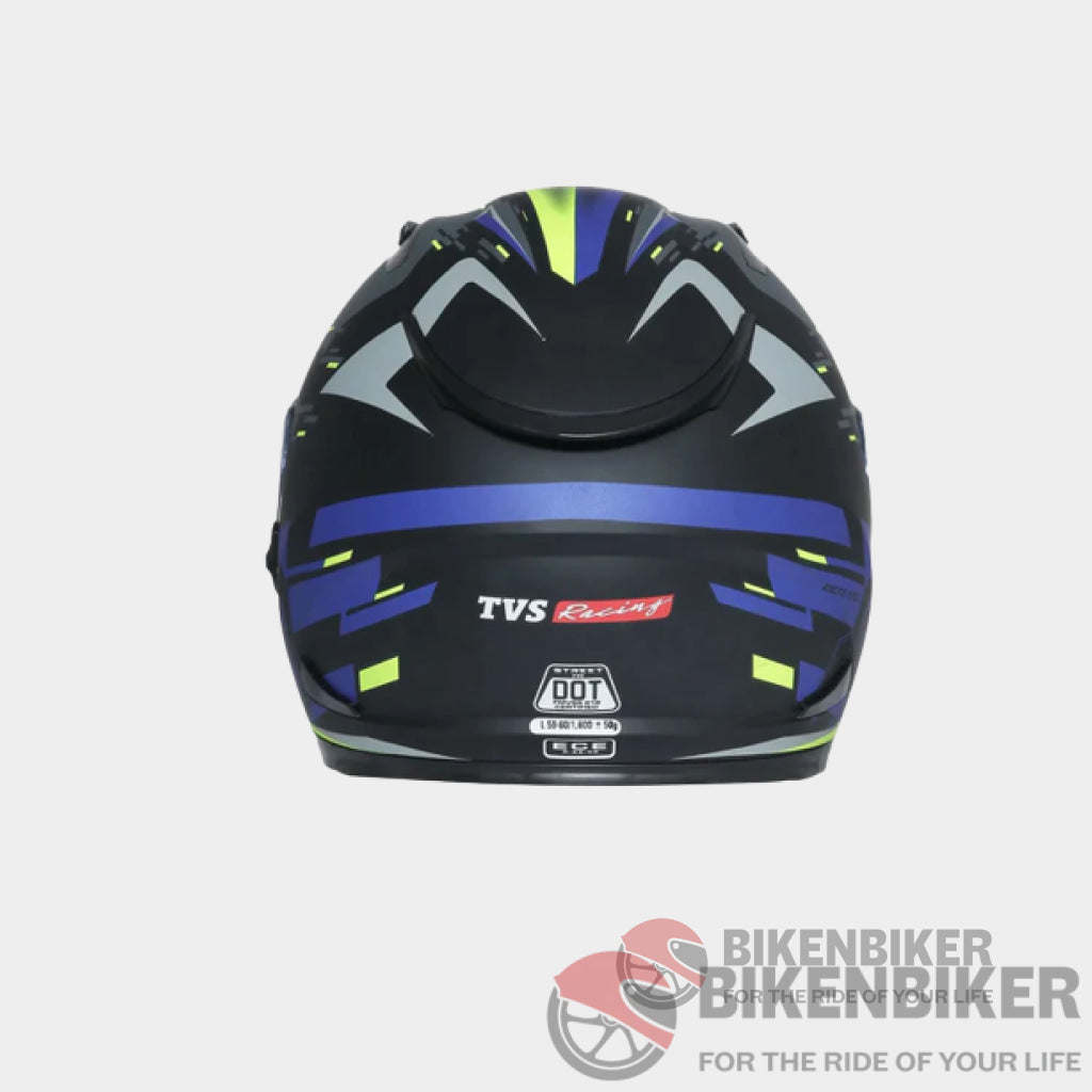 Dual Visor Helmet For Men Tvs Racing