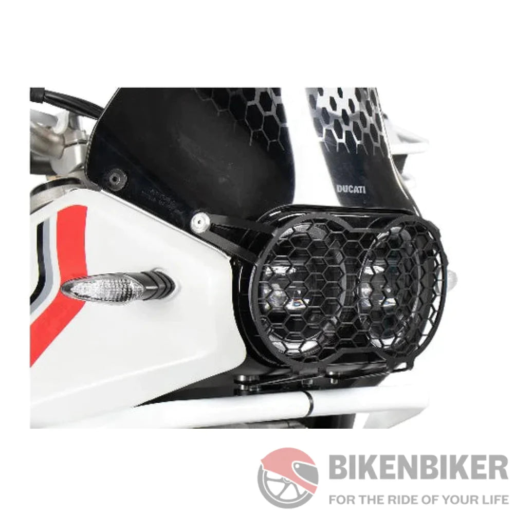 Ducati Desert X 2022+ Protection - Headlight Guard Hepco & Becker Accessories