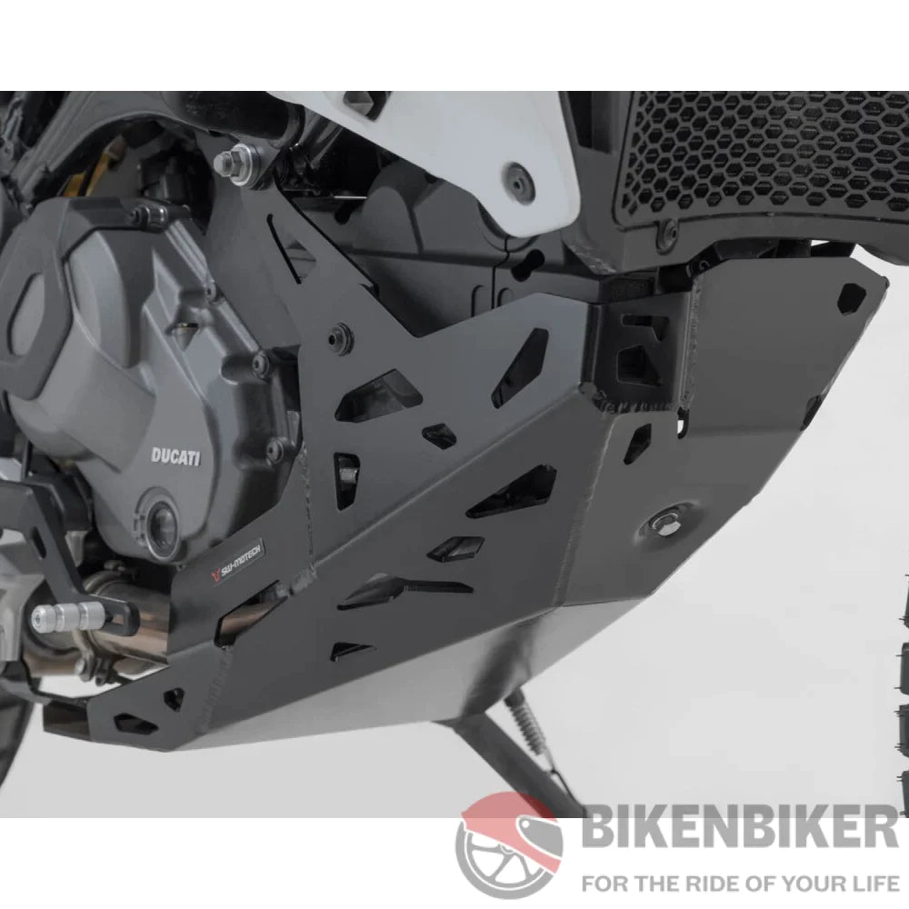 Ducati Desert X Sump Guard - Sw Motech Engine