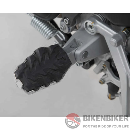 Ducati Desert X/Multistrada V4 Evo Footrest Kit - Sw Motech Footpegs