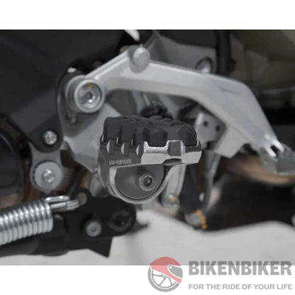 Ducati Desert X/Multistrada V4 Evo Footrest Kit - Sw Motech Footpegs