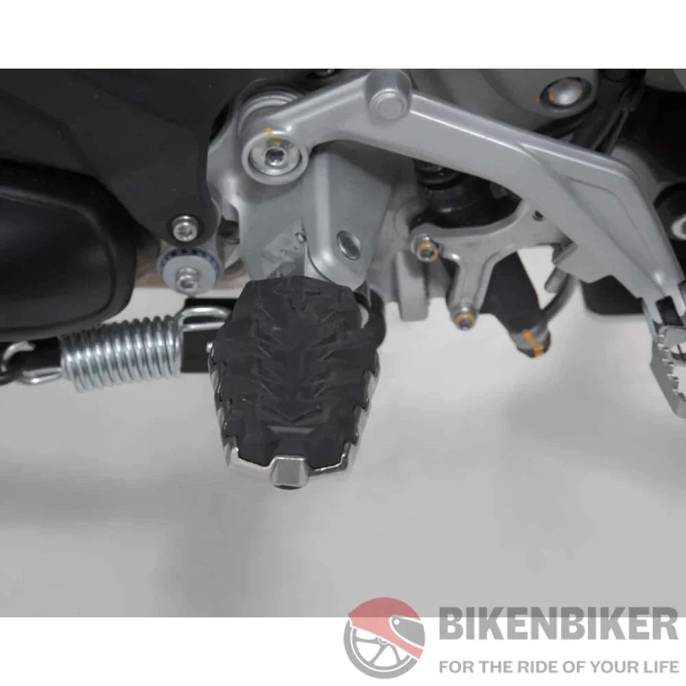 Ducati Desert X/Multistrada V4 Evo Footrest Kit - Sw Motech Footpegs