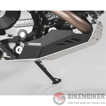 Ducati Hyperstrada/Hypermotard Protection - Sump Guard Sw-Motech Skid Plate