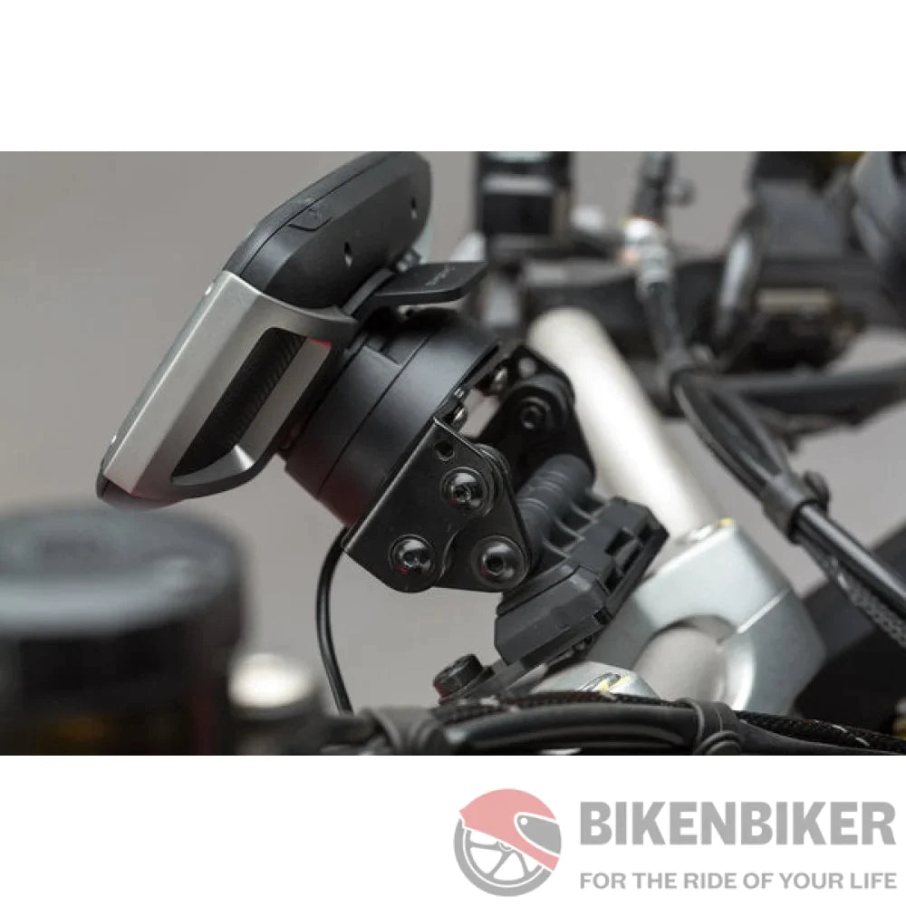 Ducati Multistrada/Enduro Ergonomics - Shock Absorbent Quick-Lock Gps Mount Sw-Motech