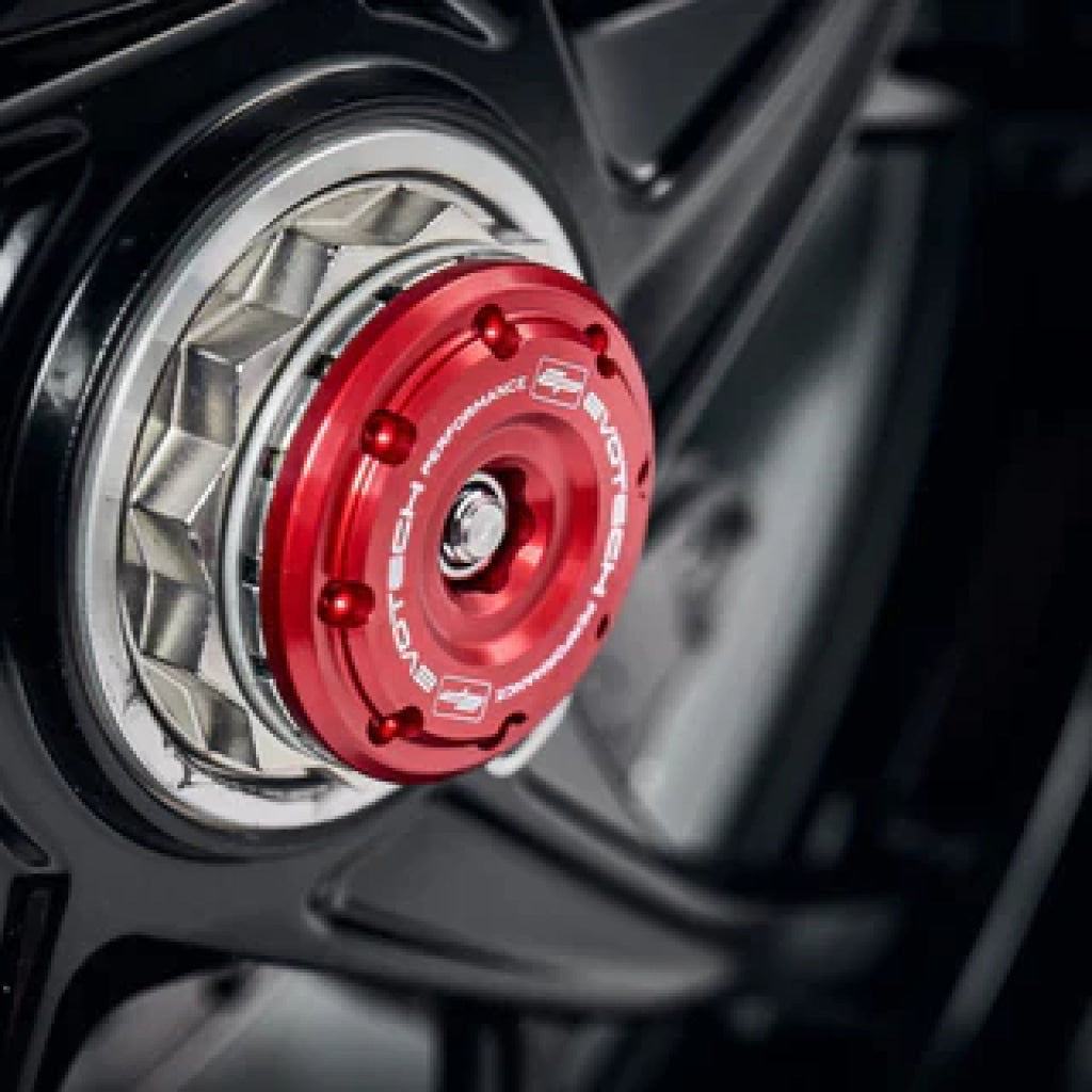 Evotech Rear Spindle Bobbins - Ducati Streetfighter V2 (2022+)