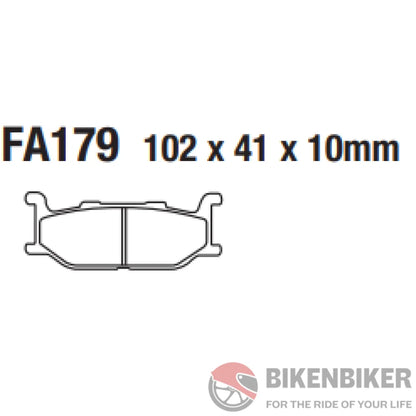 Fa179Hh Sintered Brake Pads - Ebc Brakes