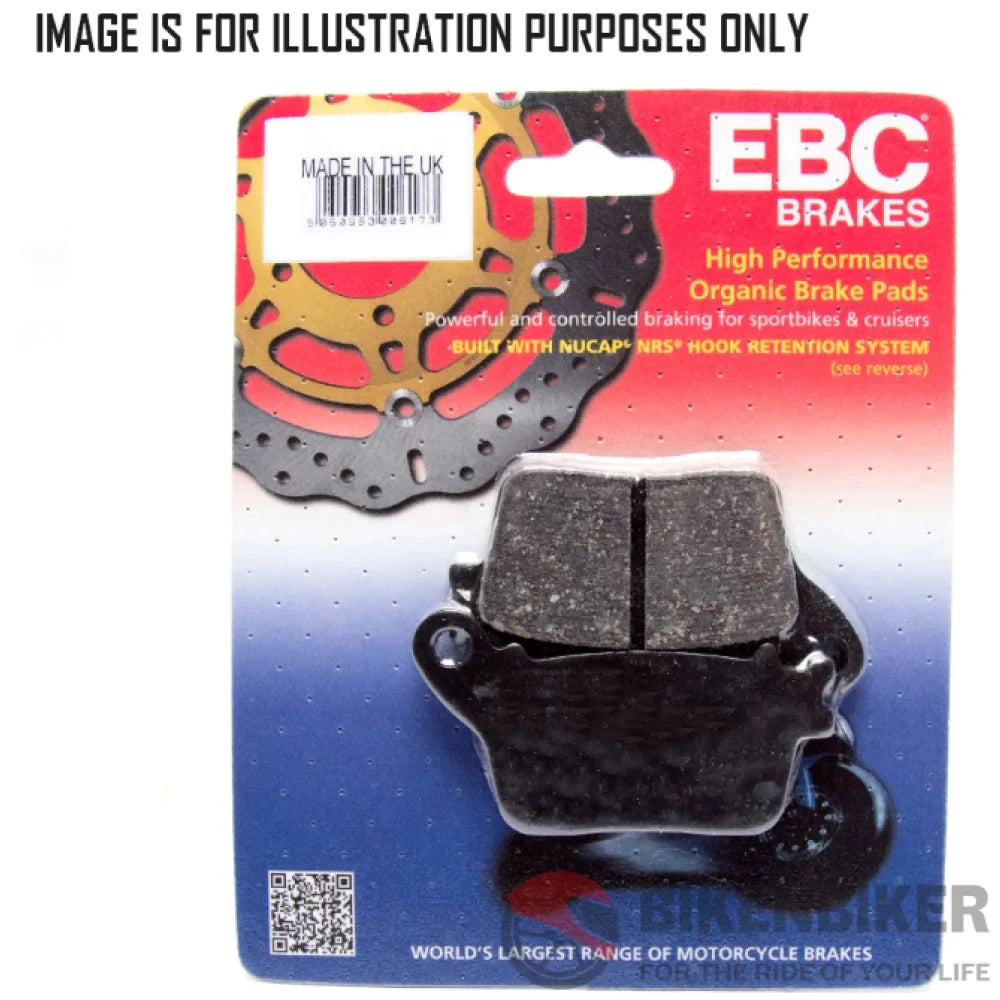 FA296HH Fully Sintered Brake Pads - EBC Brakes – Bikenbiker Chennai