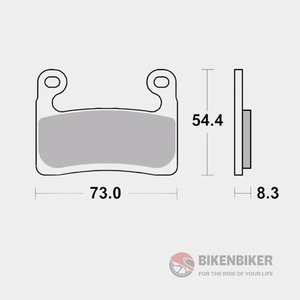 Front Brake Pads Sintered - 07Gr99Sa Brembo