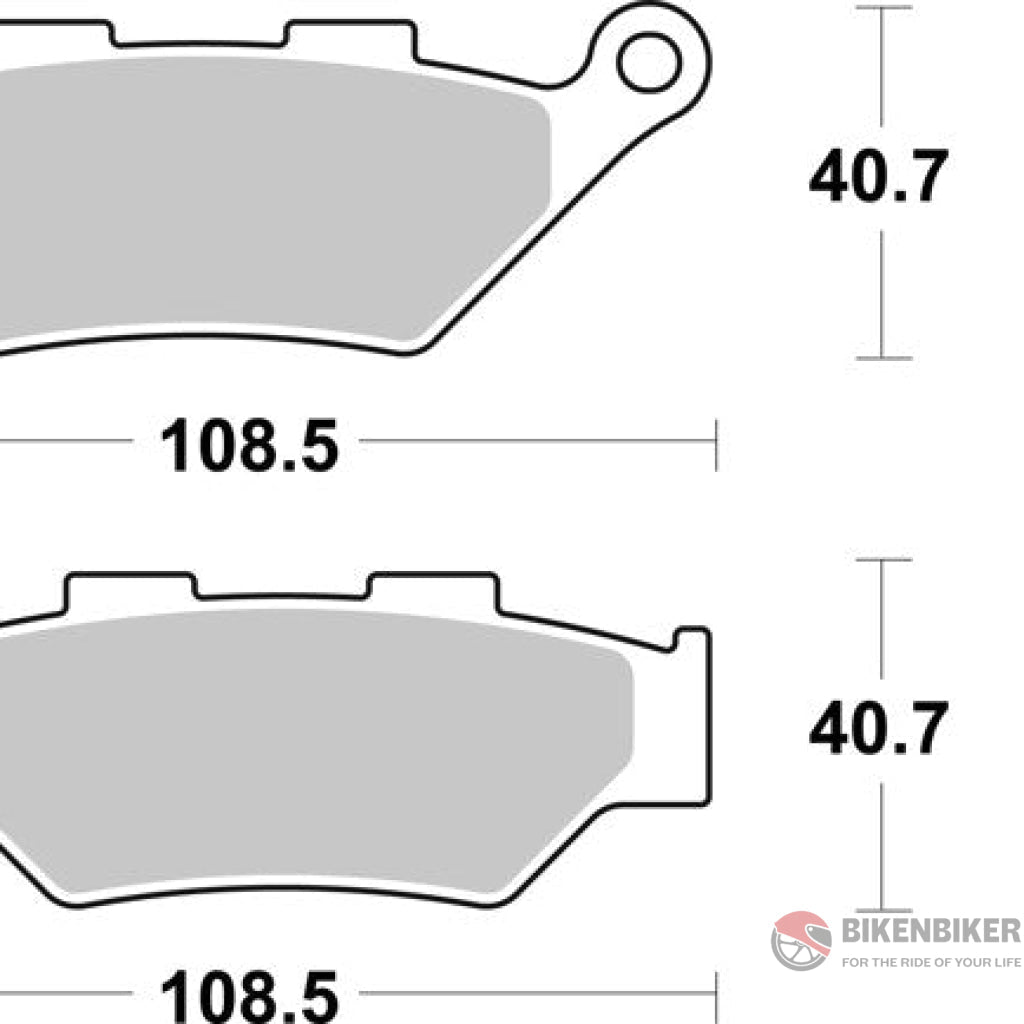 Front Brake Pads Sintered - 07Ks07Sa Brembo