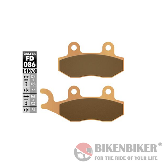 Sintered Street Front Brake Pads-FD086G1370-Galfer