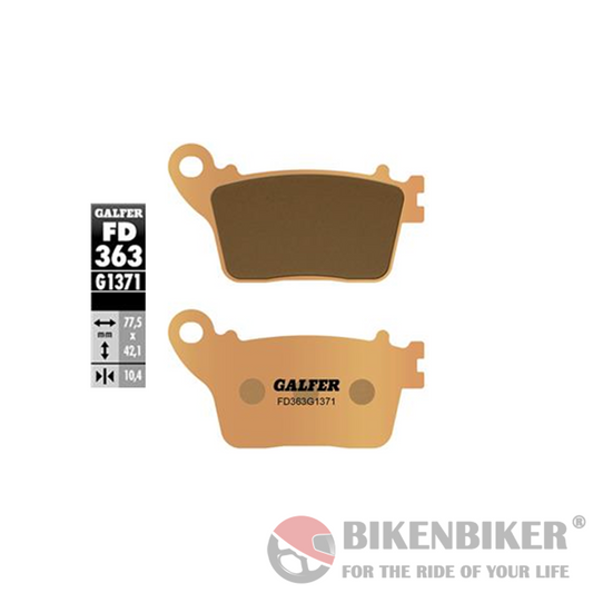 Sintered Street Rear Brake Pads-FD363G1371-Galfer