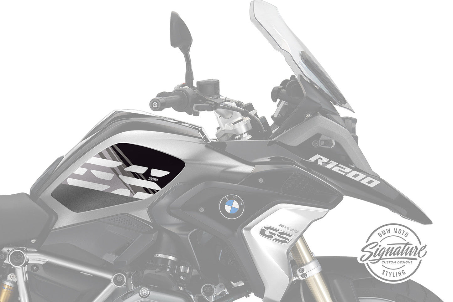 BMW R 1250 GS Style - Anniversary Decorative Decals - Wunderlich
