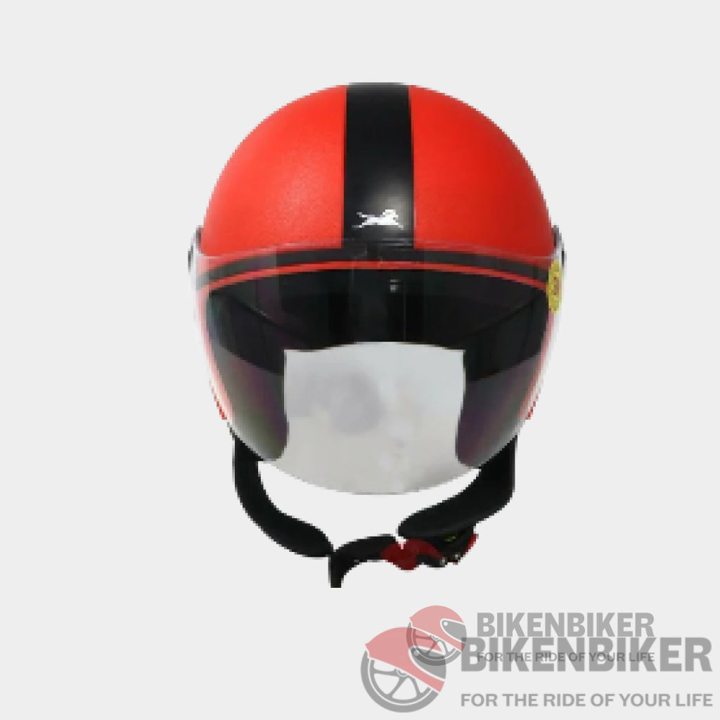 Half Face Motorbike Helmet - Tvs