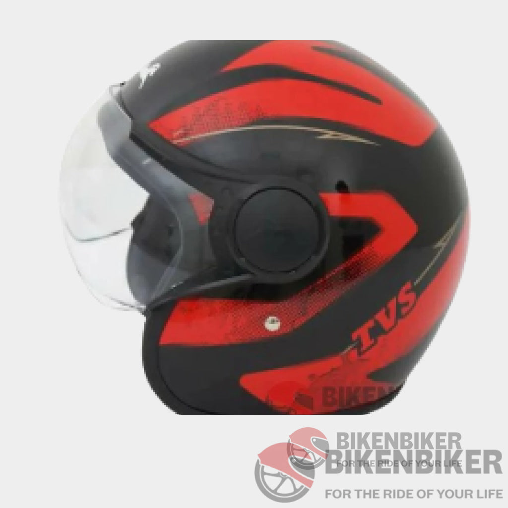 Half Face Motorbike Helmet - Tvs