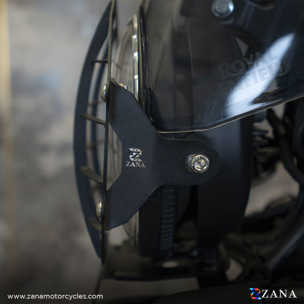 Head Light Guard Black Type-1 For Himalayan 450 Zi-8436 Headlight