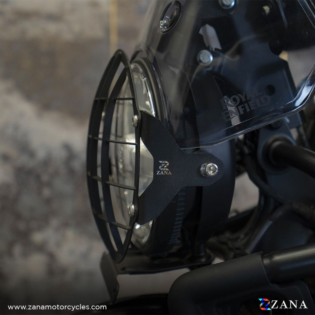 Head Light Guard Black Type-1 For Himalayan 450 Zi-8436 Headlight