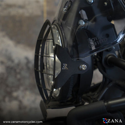 Head Light Guard Black Type-1 For Himalayan 450 Zi-8436 Headlight