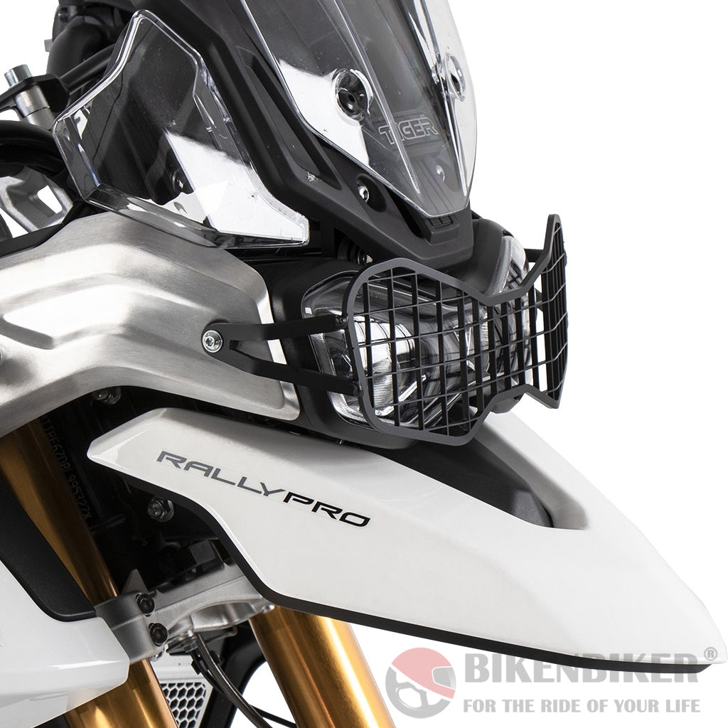 Triumph Tiger 850/900 Protection - Headlight Grill - Hepco and Becker