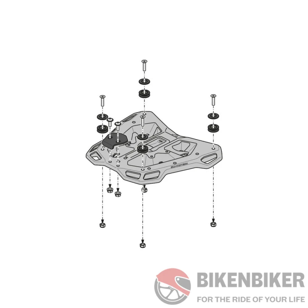 Honda Cbr 650R Luggage - Street Rear Carrier Sw-Motech Racks